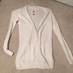 White cardigan from Kohl’s